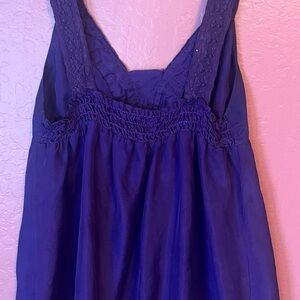 Velvet Deep Purple Camisole Top